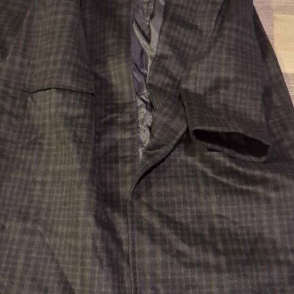 Disturbia jackdaw check wool blend duster coat size 10 new - Picture 6 of 9